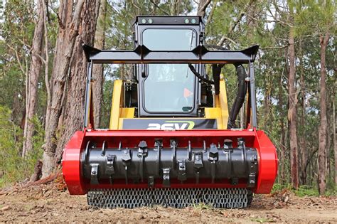 what size skid steer to run forestry mulcher|used skid steer forestry mulcher.